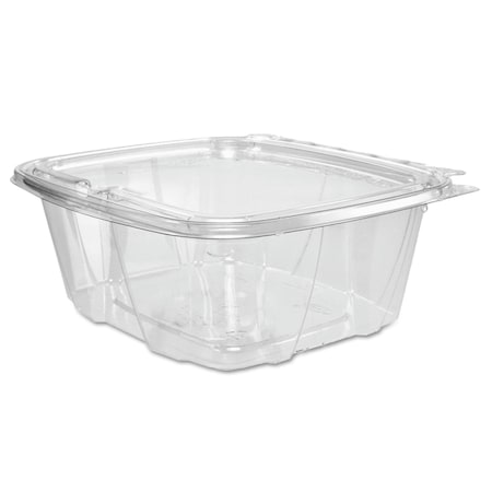 Dart ClearPac Container, 6.4 x 2.6 x 7.1, 32 oz, Clear, PK200 CH32DEF